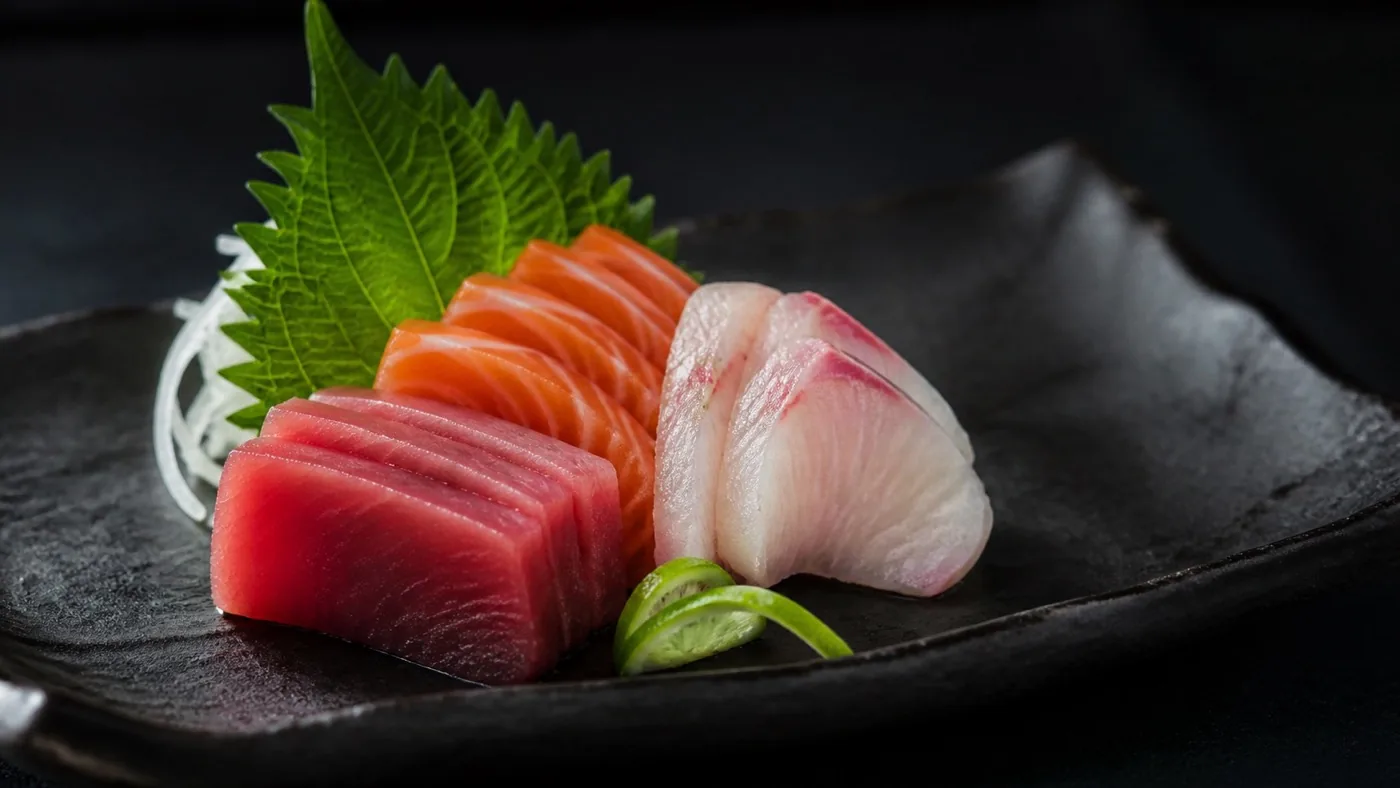 Fresh sashimi preview showing the Japanese technique planned for Sora Siam
